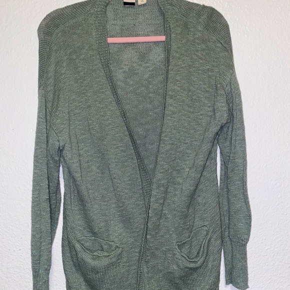 ROXY olive cardigan - Picture 7 of 8